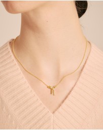 Karen Walker - Small Bow Necklace 45cm