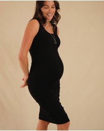 Bamboo Body - Ruched Tank Dress