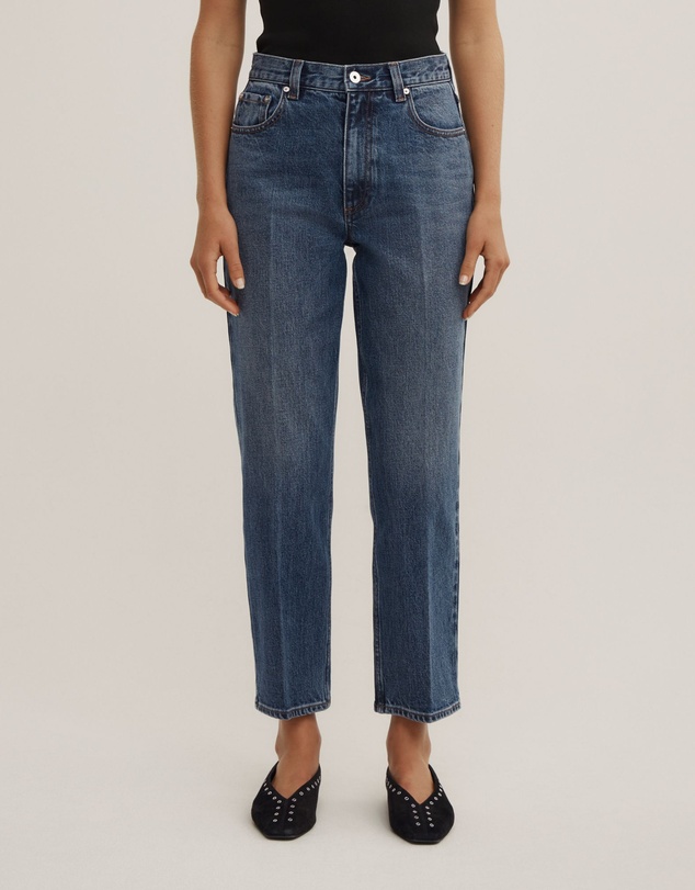 Witchery - Crease Front Crop Jeans