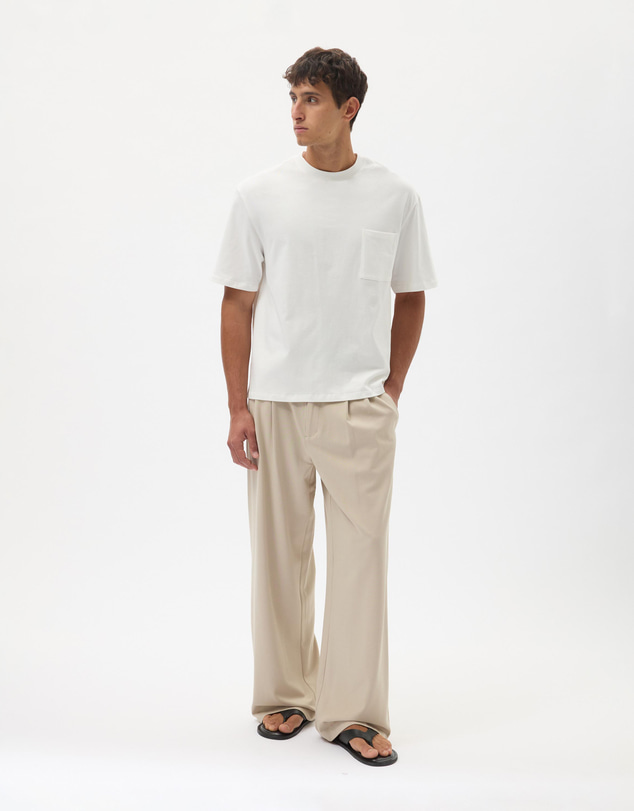 AERE - Relaxed Fit Pocket Tee