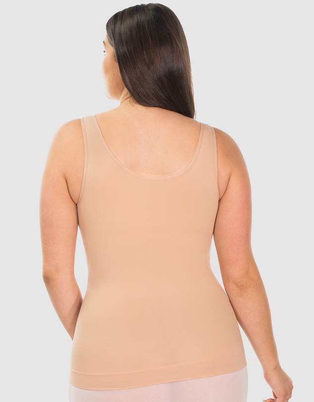 B Free Intimate Apparel - Curvy Ultra Light Shaping V-Tank