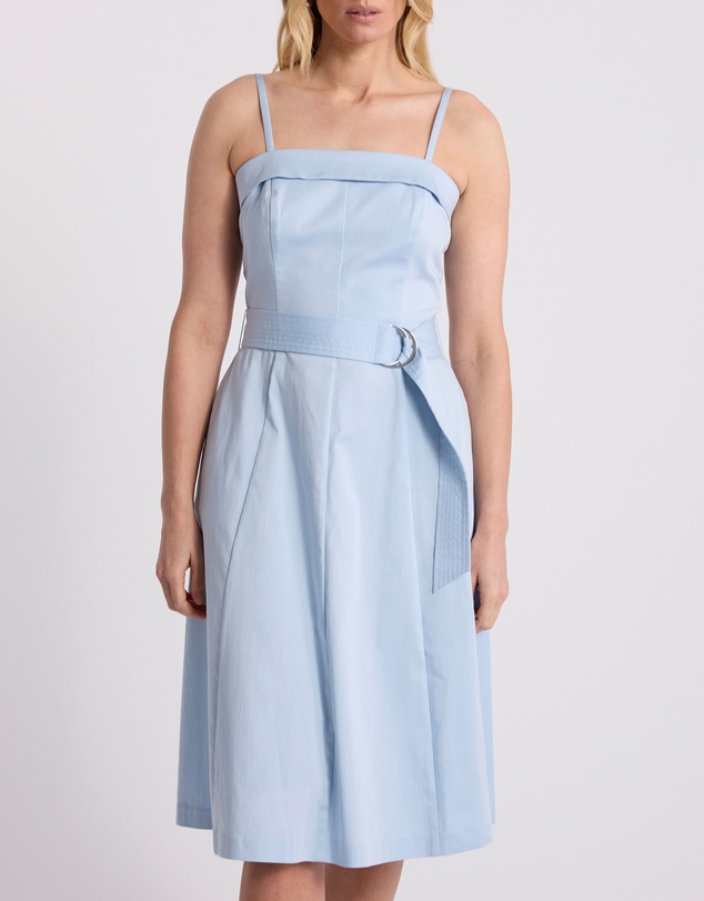 David Lawrence - Wisteria Cotton Midi Dress