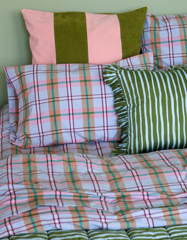 Mosey Me - Confetti Plaid Quilt Cover