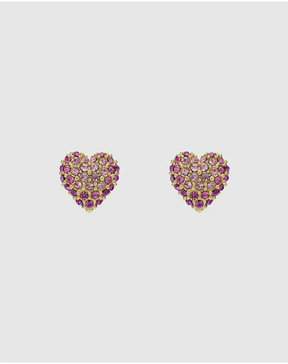 Ted Baker - Adoraa Crystal Sweetheart Stud Earrings