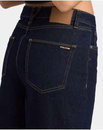 Volcom - Womens Stoned BF High Rise Denim Jeans