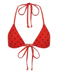 Vacay Swimwear - Rio Top Chilli Polka