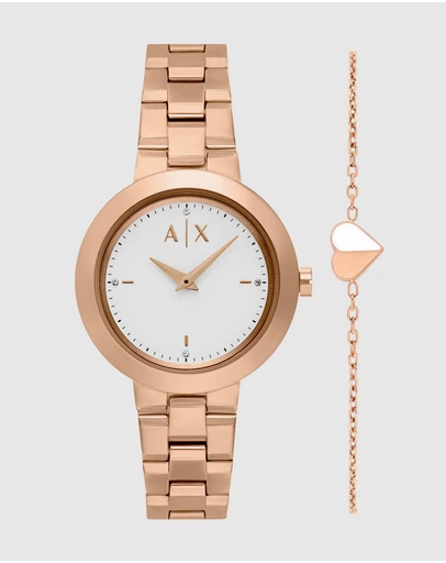 Armani Exchange - Two Tone Analogue Watch