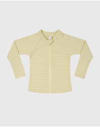 Aqua Blu Kids - Stepping Stones Long Sleeve Rash Vest - Babies