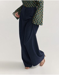 Oxford - Margot Checked Pants