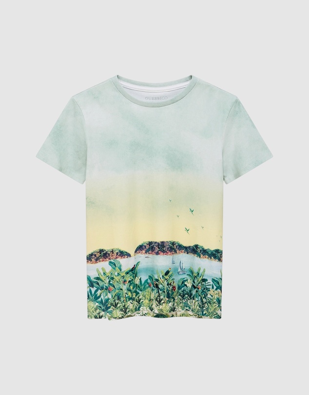 GUESS - Scenic Graphic Short Sleeve T-Shirt