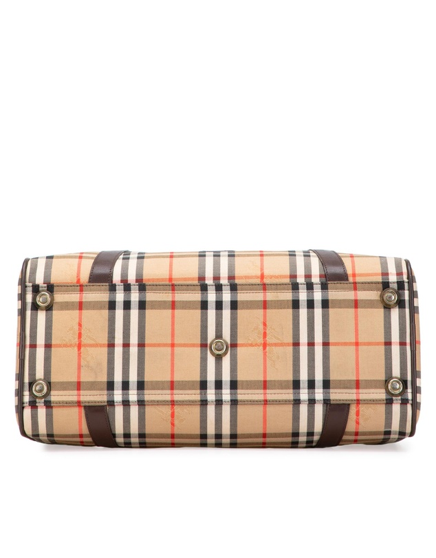 Pre-Loved by Azura Reborn - Pre-Loved Haymarket Check Canvas Travel Bag