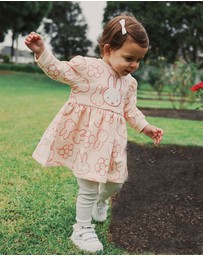 Kynd Baby - Miffy Sweater Dress In Baby Pink