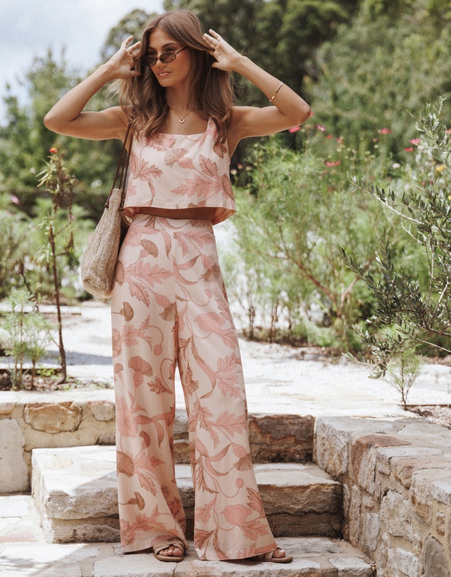Petal & Pup - Devlin Top - Pink Floral