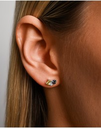 Von Treskow - Gemstone Triplet Cluster Studs II