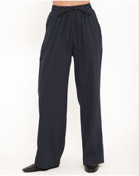 Petal & Pup - Elijah Pants - Navy White Stripe