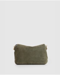 Evity - Clara Suede Leather Grab Bag