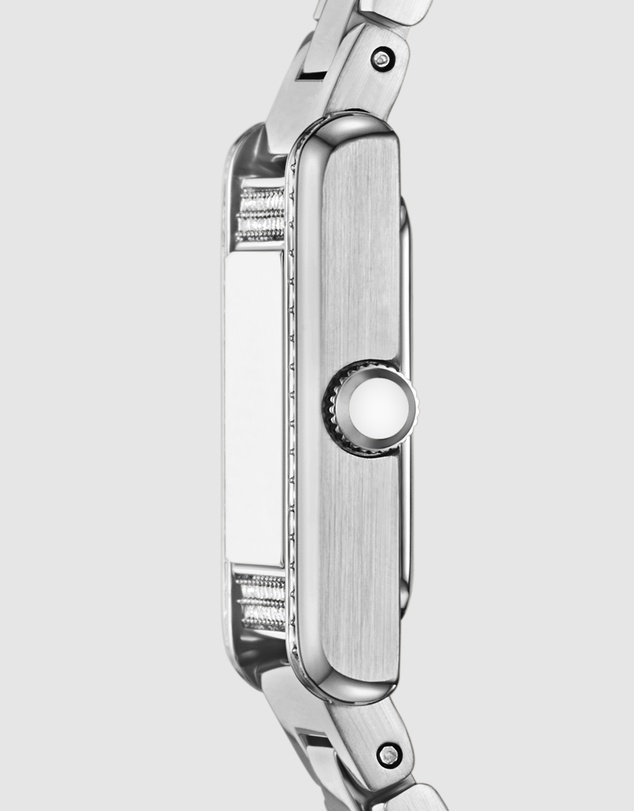 Emporio Armani - Silver Tone Analogue Watch