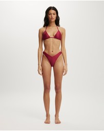 Cotton On Body - Dip Front High Side Brazilian Bikini Bottom