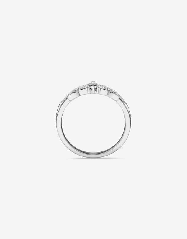 Michael Hill - Wedding Ring with 0.23 Carat TW of Diamonds in 14kt White Gold