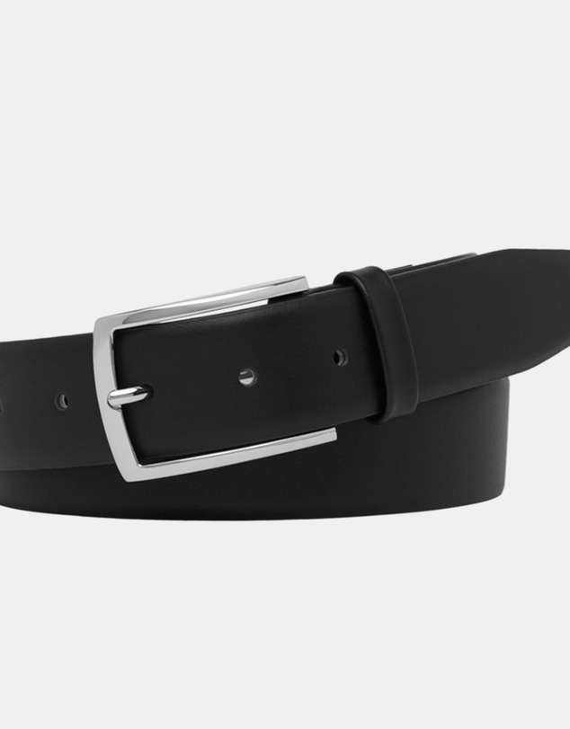 Buckle - Lane. Australian Made Classic Leather Belt. 35mm width.