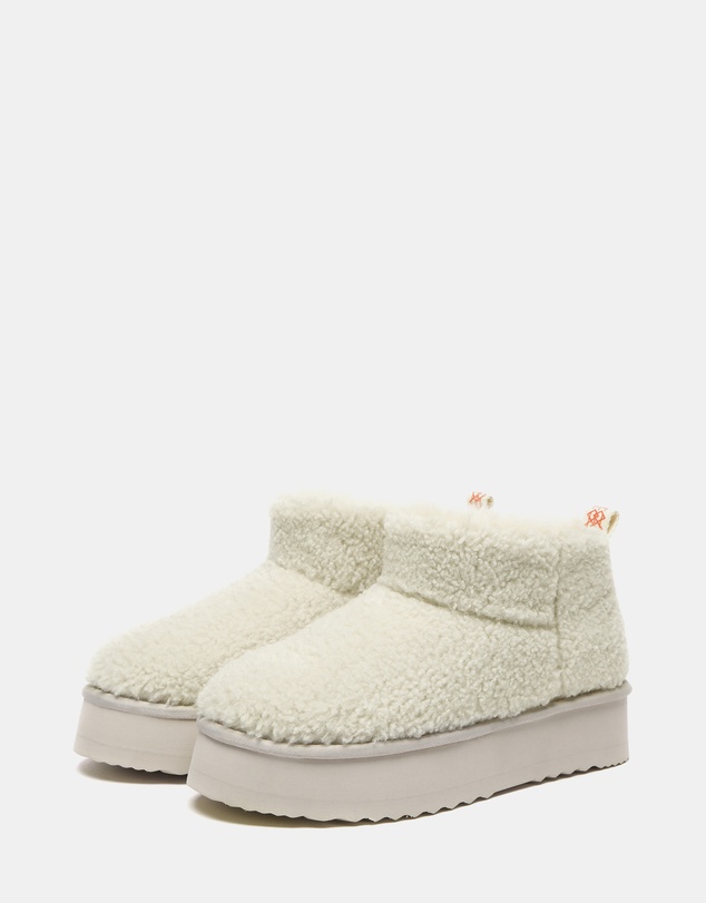 EVERAU - EverAU Ugg Ultra Platform Teddycozy Faux Fur Upper UGG Boots