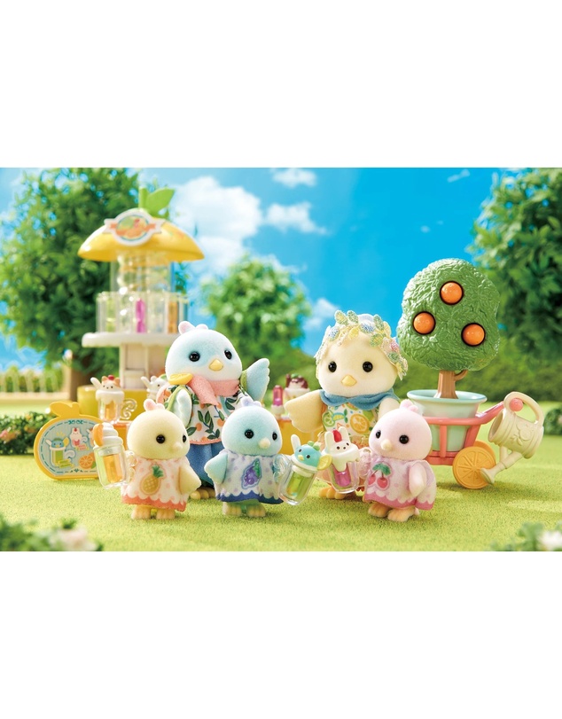 Sylvanian Families - Citrus Bird Family