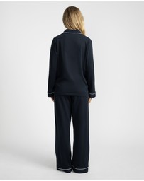 Mitch Dowd - Cotton Jersey Pyjama Set - Navy