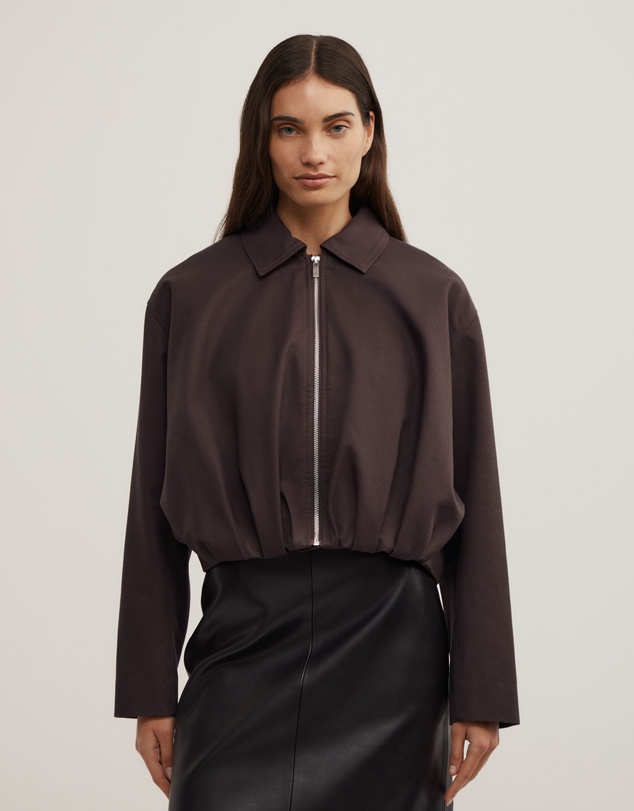 Witchery - Gathered Hem Bomber Jacket
