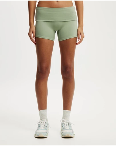 Cotton On Body Active - Ultra Soft Roll Over Shortie Short