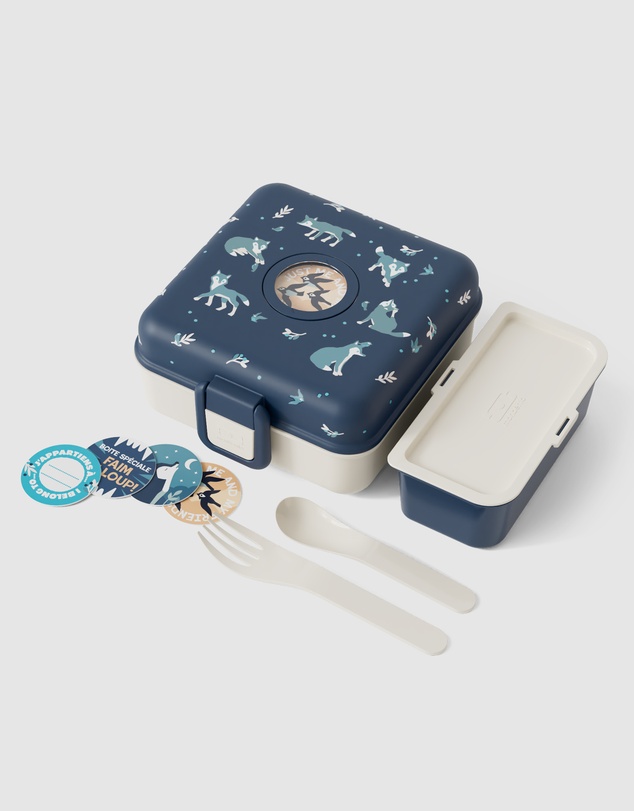 Monbento - Monbento Mb Sandwich Lunch Box Snacky - Wolf