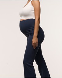 Soon Maternity - Straight Flare Overbelly Leggings