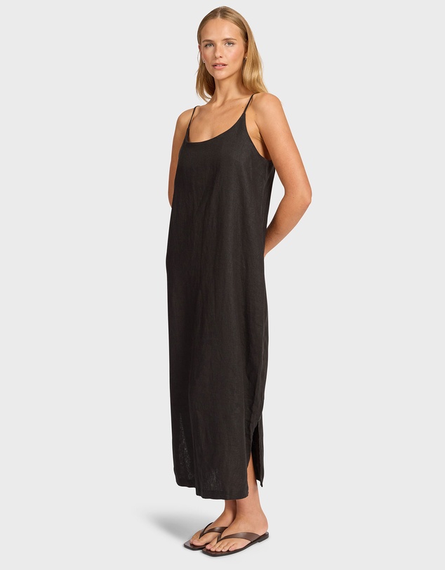 Academy Brand - Essential Linen Slip Dress