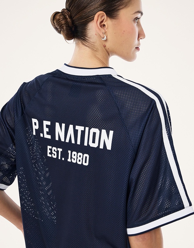 P.E Nation - Phantom Mesh Jersey Tee