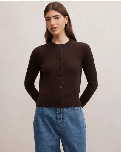 Forever New - Haisley Merino Blend Knitted Cardigan