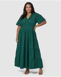 Something 4 Olivia - Abby Linen Maxi Dress
