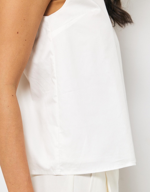 AERE - Vaila Cotton Poplin Top