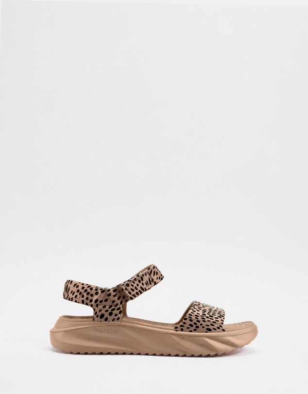 Holster - Cloudsafari EVA Wedge Sandals - Natural Cheetah - Womens