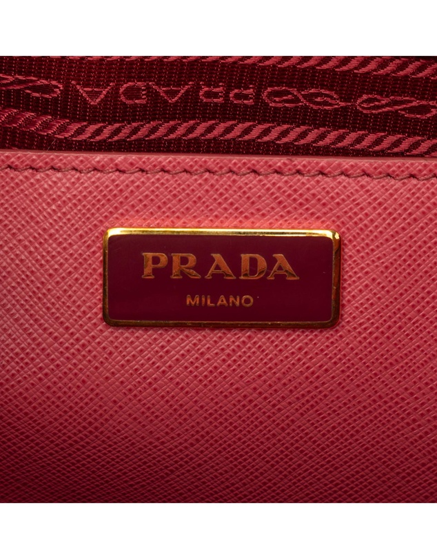 Pre-Loved by Azura Reborn - Pre-Loved Medium Saffiano Lux Galleria Double Zip Satchel