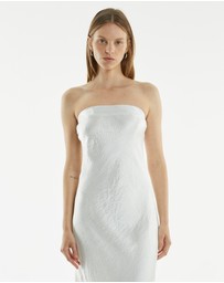 Third Form - Crush Bias Strapless Dress