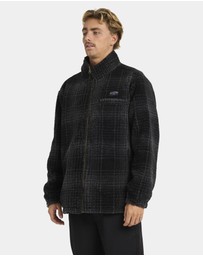 Billabong - Mens Gnaraloo Reversible Mock Neck Fleece Top