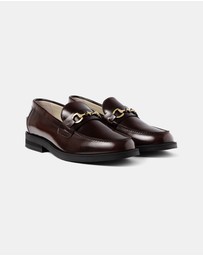Duke + Dexter - Wilde Buffed Red Plus Bit Loafer - Men's