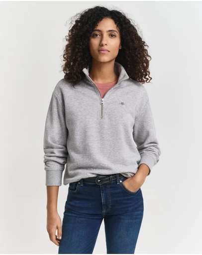 Gant - Shield Half Zip Sweatshirt