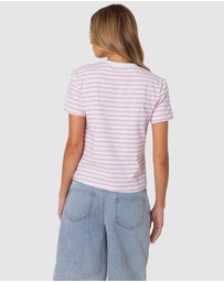 EDIKTED - Callahan Striped T Shirt