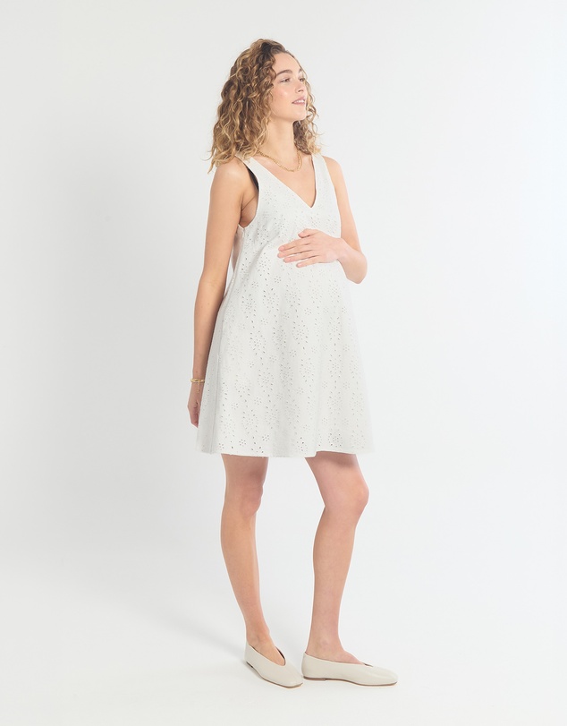 Soon Maternity - Eloise Twill Mini Dress