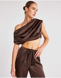 SNDYS - Dove Drape Top 2.0