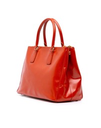 Pre-Loved by Azura Reborn - Pre-Loved Medium Saffiano Vernice Galleria Double Zip Satchel