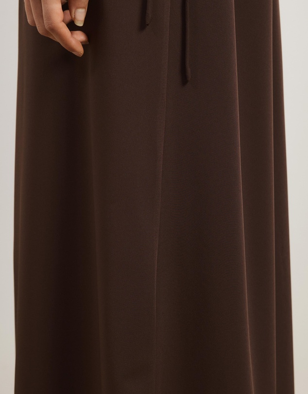 Atmos&Here - Rhea Drapey Maxi Skirt with Tie Detail at Waist