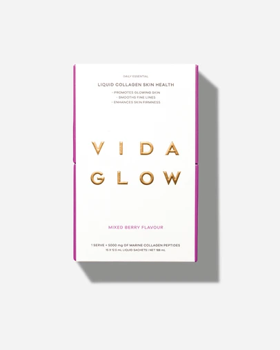 Vida Glow - Liquid Collagen Skin Health - Mixed Berry