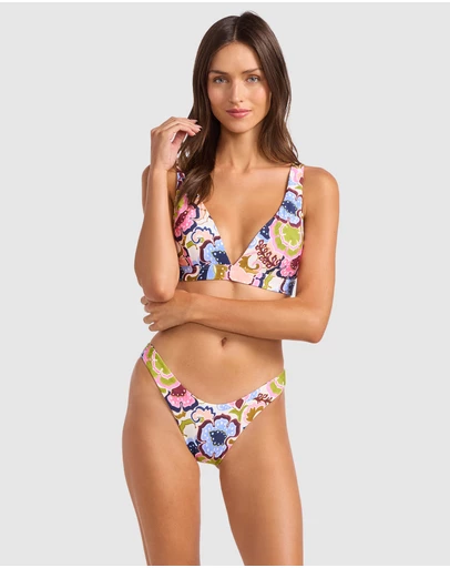Seafolly - Sea Blossom High Cut Bikini Bottom