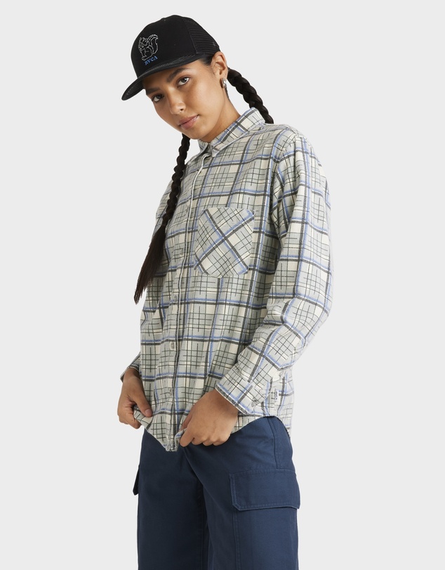 RVCA - Womens Treets Flannel Shirt